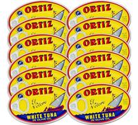 Ortiz Bonito del norte atún en aceite de oliva 3.95 oz oval tin (spain) 12 paquete