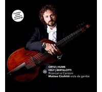 Ortiz, Hume, Hely, Bertalotti : Ricercars et Canzoni pour viole de gambe. Cicchitti.