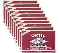 Ortiz Ventresca White Tuna Belly in Oil - 10 pack (110g each) by N/A