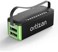 Ortizan Altavoz Bluetooth M10 Partybox Bluetooth Boombox, 100 W Muiskbox con IPX7 Resistente al Agua, Luces LED, Pro EQ, DSP, Power Bank, TF Card, AUX