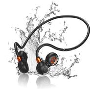 Ortizan Auriculares Open Ear, Auriculares inalámbricos Bluetooth 5.3, IPX6 Impermeables, Llamadas claras, Auriculares Ligeros de 19 g, 15 Horas de reproducción y Carga rápida magnética para