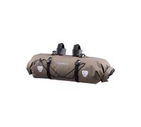 Ortlieb Bolsa de manillar Handlebar-Pack 15 L Hook And Loop Straps Dark Sand Gris