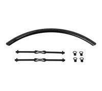 ORTLIEB Quick Rack Mudguard 38mm - Unisex - Negro - talla única- modelo 2025