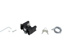 ORTLIEB Set de montaje de manillar con candado negro one_size