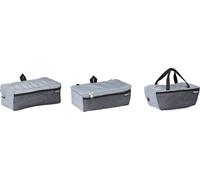 Juego de tres compartimentos de almacenamiento para alforjas Ortlieb ( Gris / Negro / 17 L )
