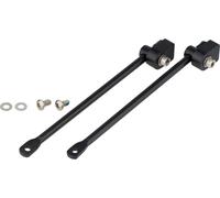 ORTLIEB Soportes de montaje para portaequipajes Rack Three negro one_size