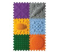 ORTO NATURE Alfombrilla de Masaje Ortopédica para el Suelo - Juego Sensorial y de Alfombra para Niños (Young Explorer)