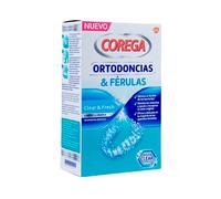Corega Tabletas Limpiadoras Para Ortodoncias y Férula Dental, Limpieza Rápida y Fácil de Usar, 36 Tabletas