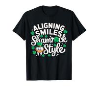 Ortodoncista Día de San Patricio Ortodoncia Personal Shamrock Camiseta