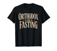 Ortodoxo Oriental Cristiano Ayuno Gran Cuaresma Fe Camiseta