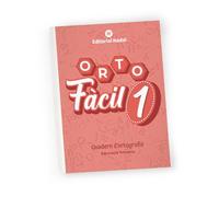 ORTOFÀCIL 1 impremta - Quadern d’ortografia catalana | Abecedari, vocals, síl·labes i paraules | Grafies bàsiques i numeració | Lletra impremta