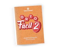 ORTOFÀCIL 2 lligada - Quadern d’ortografia catalana | Accent gràfic, síl·laba tònica i àtona, grafies i numeració | Lletra lligada