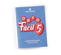 ORTOFÀCIL 5 - Quadern d’ortografia catalana | Diftongs, hiats, accentuació, dièresi, grafies i signes de puntuació | Inclou dictats