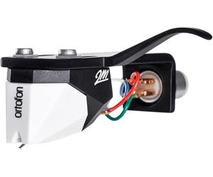 Ortofon 2M Mono Cápsula de imán móvil premontado en SH-4 Black | blanco/negro