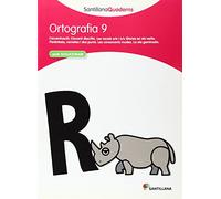 ORTOGRAFIA 9 AMB SOLUCIONARI SANTILLANA QUADERNS (CUADERNOS)