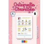 Ortografía divertida 5 / Editorial GEU / 2º Primaria / Mejora la ortografía / Recomendado como apoyo / Con actividades sencillas de repaso: 2º ... (Refuerzo Ortografia Educación Primaria)