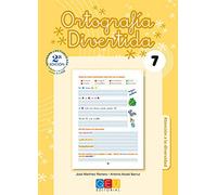 Ortografía divertida 7 / Editorial GEU / 3º Primaria / Mejora la ortografía / Recomendado como apoyo / Con actividades sencillas de repaso