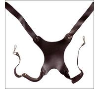 Ortola 0334-001 - Correa bombo cruzada espalda, color negro