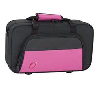 Ortola 8410 FSH - Estuche clarinete rectangular, color negro y fucsia