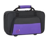 Ortola 8410 FSH - Estuche clarinete rectangular, color negro y morado