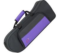 Ortola 8460 FSH - Estuche trompeta forma, color negro y morado