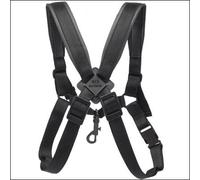Ortola SD-21-2 - Cordón saxofón cruzado arnés, hombre, color negro