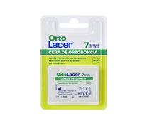 ORTOLACER - Cera de Ortodoncia, 7 Barras, para Aparatos de Ortodoncia, Protección Frente a Caries, Desmineralización y la Inflamación de las Encías, Previene Rozaduras e Irritaciones