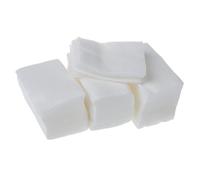 Orton 320 cojines de algodón rectangulares blancos de desmaquillante de uñas y limpieza de