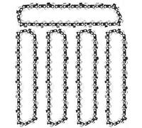 Orton 5 piezas serías 4 pulgadas 1/4 pulgadas mini cadena de motosierra de acero eléctrico sierra eléctrica accesorio de repuesto cadena eléctrica