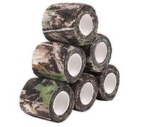 Orton 6 cintas de camuflaje, vendaje de camuflaje, cinta adhesiva para camping, caza, bicicleta, telescopio