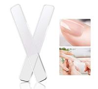 Orton Brillante de uñas de cristal, limas de uñas de cristal, pulidor de uñas para uñas naturales