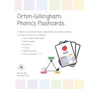 Orton-Gillingham Phonics Flashcards: Letter Cards, Keyword Pictures, and Teacher Scripts for Structured Literacy Instruction