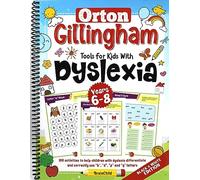 Orton Gillingham Tools For Kids With Dyslexia. 100 activities to help children with dyslexia differentiate and correctly use “b”, “d”, “p” and “q” letters. 6-8 years. Black & White Edition.