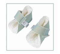 Ortones - Par de Taloneras Patucos Antiescaras - Protectores para Talón, Pie o Codo - Prevención Úlceras y Llagas - Uso en Cama o Silla de Ruedas - Talla Única - Agua Marina