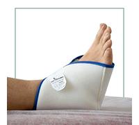 Ortones - Talonera Patuco Antiescaras - Protector para Talón, Pie o Codo - Prevención Úlceras y Llagas - Uso en Cama o Silla de Ruedas - Talla Única - Blanco
