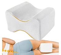 OrtoPrime Almohada Ortopédica Piernas y Rodillas Confort Cojín Piernas para Dormir de Lado - Almohada para Rodillas Libera la Presión Alivia la Tensión y Corrige la Espalda - Efecto Memoria
