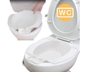 OrtoPrime Bidet Portátil Wc | Bidé Sanitario Acoplable al Inodoro | Medidas Universales: 40 x 37 x 11 Centímetros | Peso soportado 120 Kilogramos