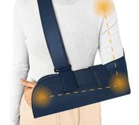 OrtoPrime Cabestrillo Brazo Izquierdo y Derecho BILATERAL - Apoyabrazos Inmovilizador Hombro y Brazo CONFORT - Cabestrillo Adulto AJUSTABLE UNIVERSAL