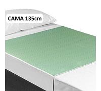 OrtoPrime Empapador Cama Adulto Lavable 135cm - Absorción 3,15 litros m2 - Empapadores Geriátricos Más de 200 Lavados - Protector Reutilizable con Alas