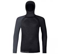 Ortovox 120 Comp Light Hoody M camiseta térmica de manga larga hombre - Black Raven - L