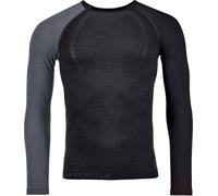 Ortovox - 120 Comp Light Long Sleeve M Black Raven de Lana - Talla S - Negro Negro S