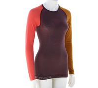 Ortovox 120 Comp Light LS Mujer Camiseta funcional L Rojo oscuro