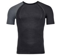Ortovox 120 Comp Light Short Sleeve M camiseta térmica hombre - Black Raven - S
