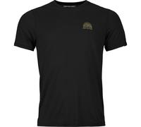 Ortovox 120 Cool Tec Mtn Stripe Ts M camiseta hombre - Black Raven - L