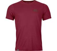 ORTOVOX 120 Cool Tec Mtn Stripe Ts M - Hombre - Rojo - talla M- modelo 2026
