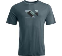 ORTOVOX 140 Cool Landscape Ts M - Hombre - Azul - talla S- modelo 2026