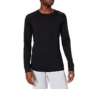 ORTOVOX 145 Ultra Long Sleeve Camiseta Térmica, Hombre, Black Raven, L