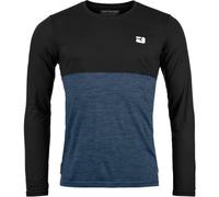 ORTOVOX 150 Cool Logo Ls M - Hombre - Negro / Azul - talla XL- modelo 2026