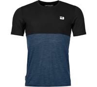 Ortovox - Ropa de senderismo - 150 Cool Logo T-shirt M Black Raven de Lana - Talla M - Negro Negro M