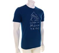 Ortovox 150 Cool MTN Protector TS Caballeros T-Shirt M Azul oscuro